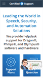 Mobile Screenshot of certifiedesupport.com